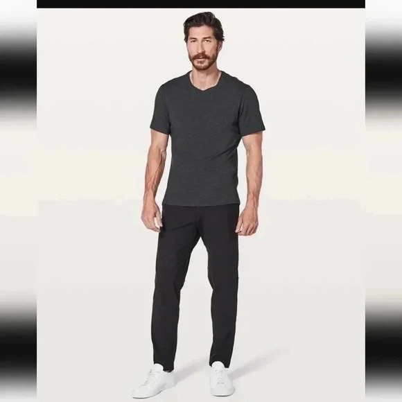 Lululemon Commission Pant Slim *Warpstreme 32"Black (First Release) - Picture 1 of 8